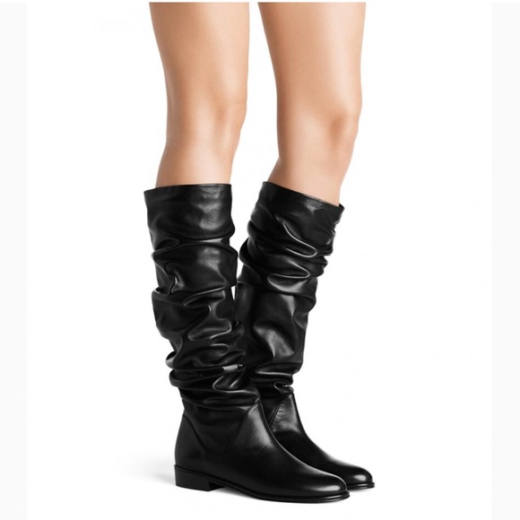 Stuart weitzman flatscrunchy boot - Picture 3 of 4